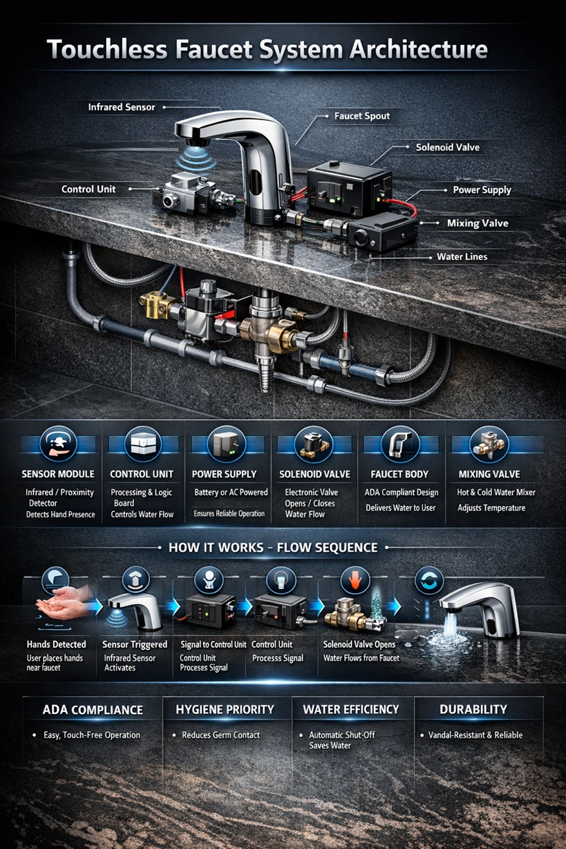Touchless Faucet System Architecture